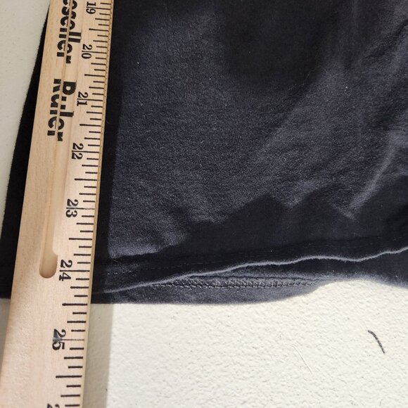 Graphic T-Shirt UFO Design Black Cotton Size Large - Picture 5 of 10